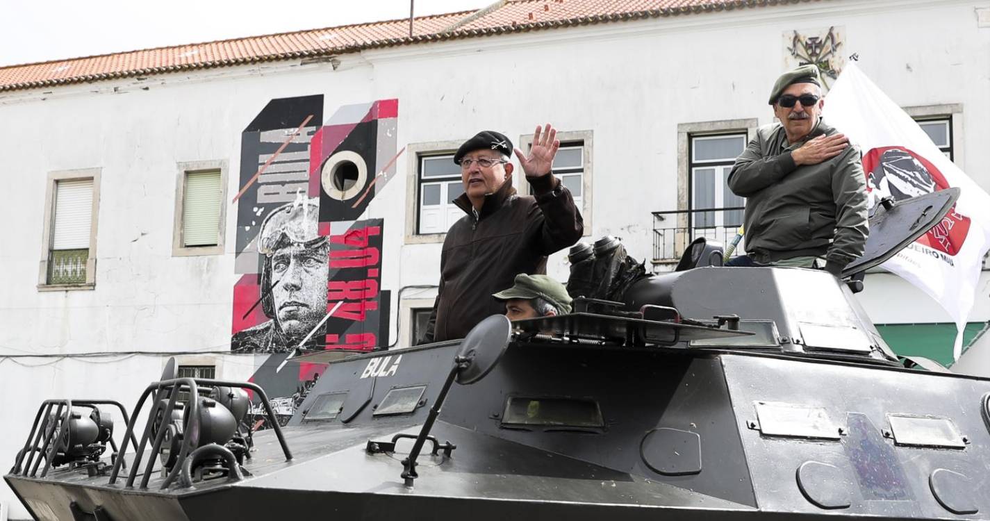 50 anos depois, Santarém celebra os heróis de 1974 com chegada da coluna militar
