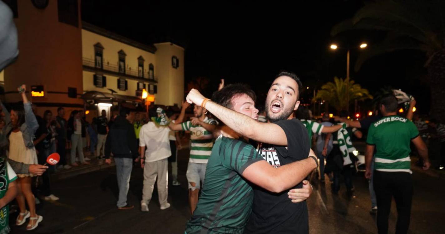 I Liga: Festa já se faz de verde e branco na Avenida do Mar (com fotos e vídeos)