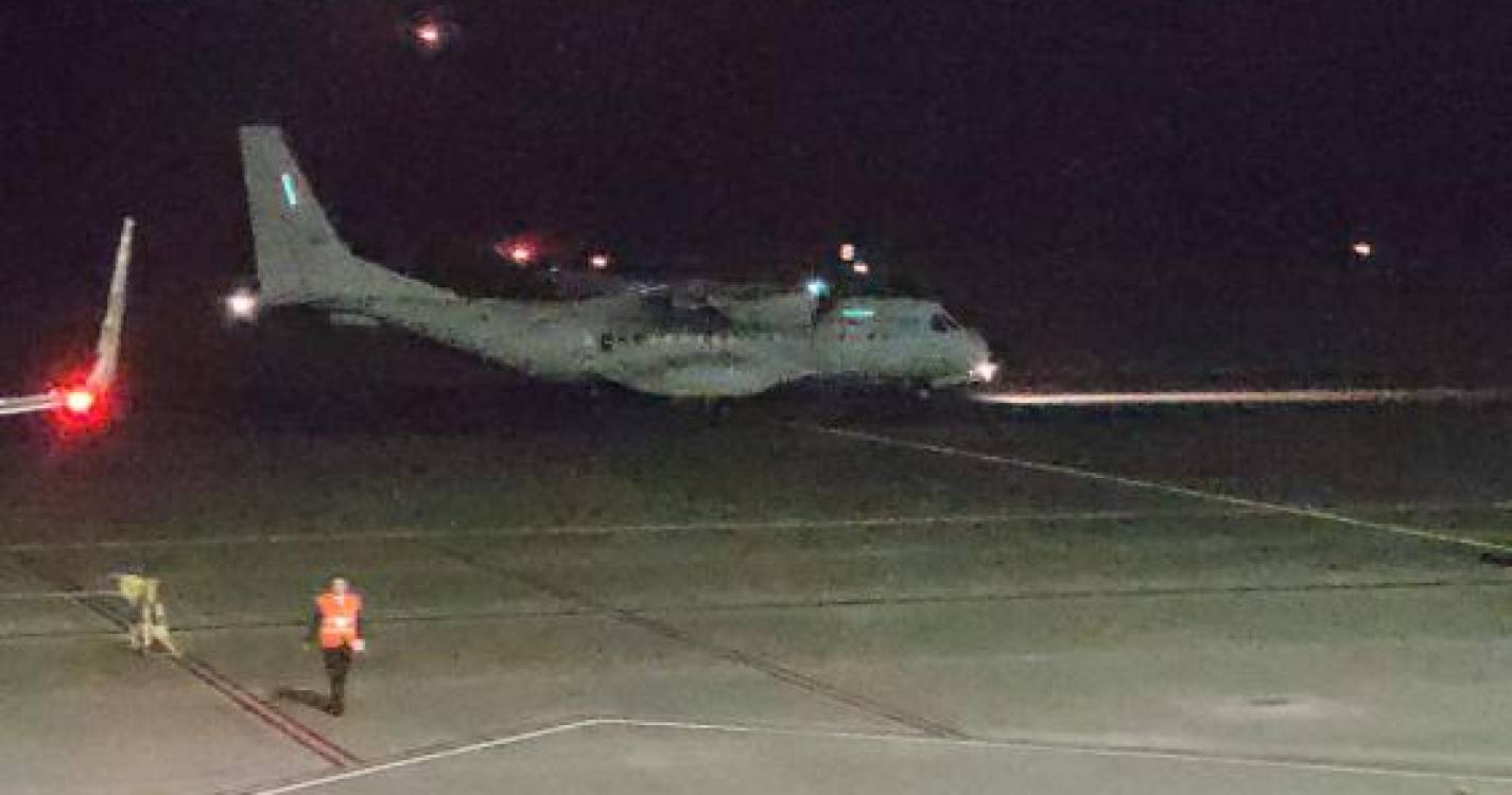 Força Aérea transportou doente a necessitar de cuidados médicos urgentes entre o Porto Santo e a Madeira