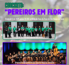 Concerto “Pereiros em Flor” amanhã em São Roque do Faial.