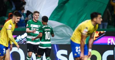 I Liga: Sporting goleia Estoril e segura liderança destacada