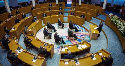 o Presidente da República ouviu os partidos representados no parlamento açoriano, na sequência do chumbo do orçamento regional para 2024.