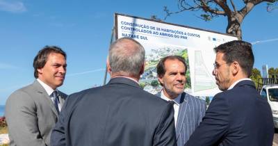 Miguel Albuquerque falava à margem de uma apresentação de um projeto de construção nas proximidades do Miradouro da Nazaré.