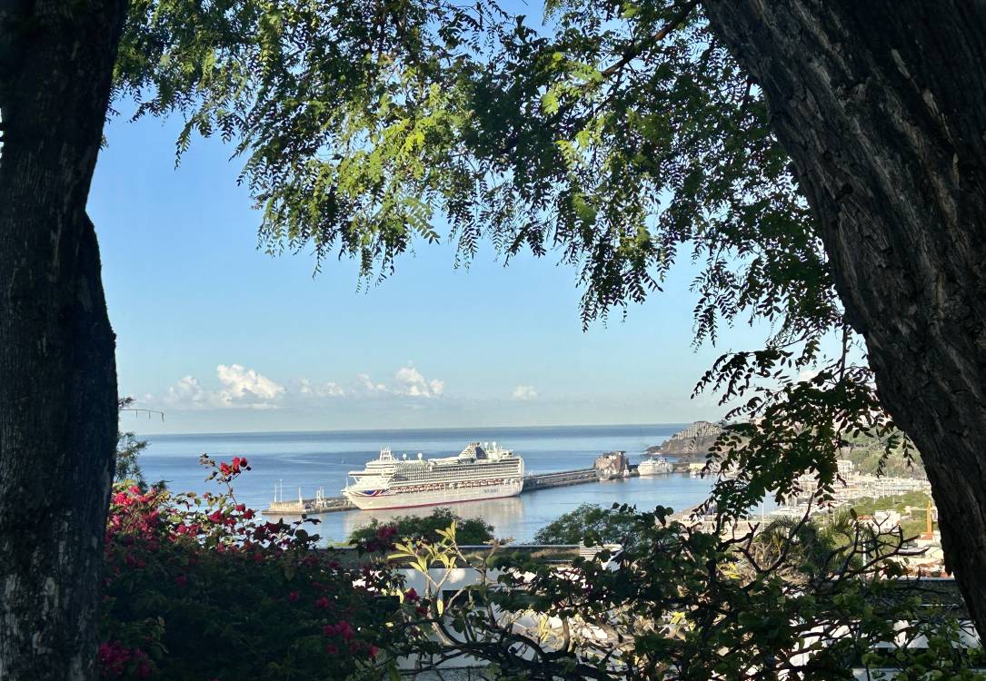 ‘Ventura’ traz 3 mil passageiros à baía do Funchal