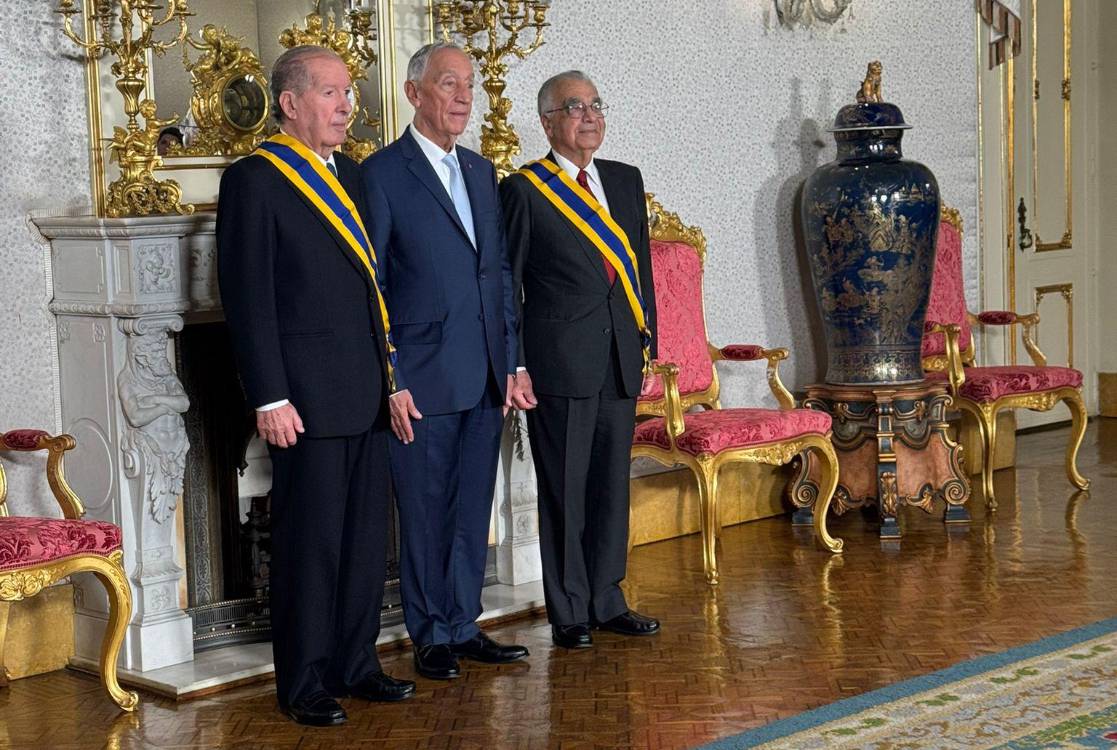 Ireneu Barreto condecorado com Grã-Cruz da Ordem de Camões em Belém