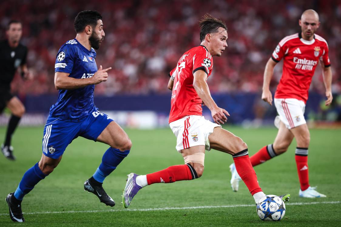 LC: Benfica derrotado na Luz pelo Qarabag