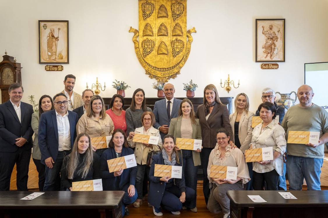 Câmara do Funchal distribui prémios do 1.º sorteio da iniciativa “+ Comércio Local” digital