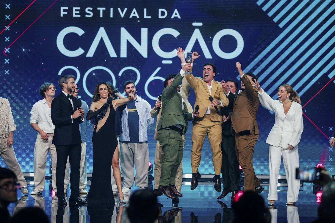 Bandidos do Cante e o tema “Rosa” vencem Festival da Canção 2026