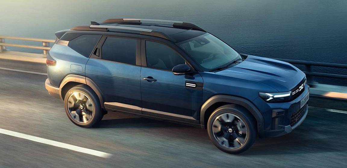 BIG conforto é no Dacia Bigster