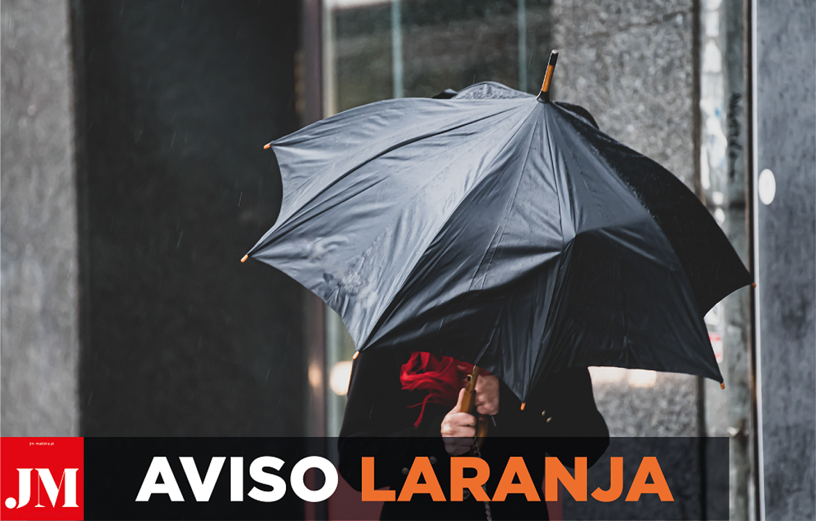 Chuva forte coloca Madeira sob aviso laranja