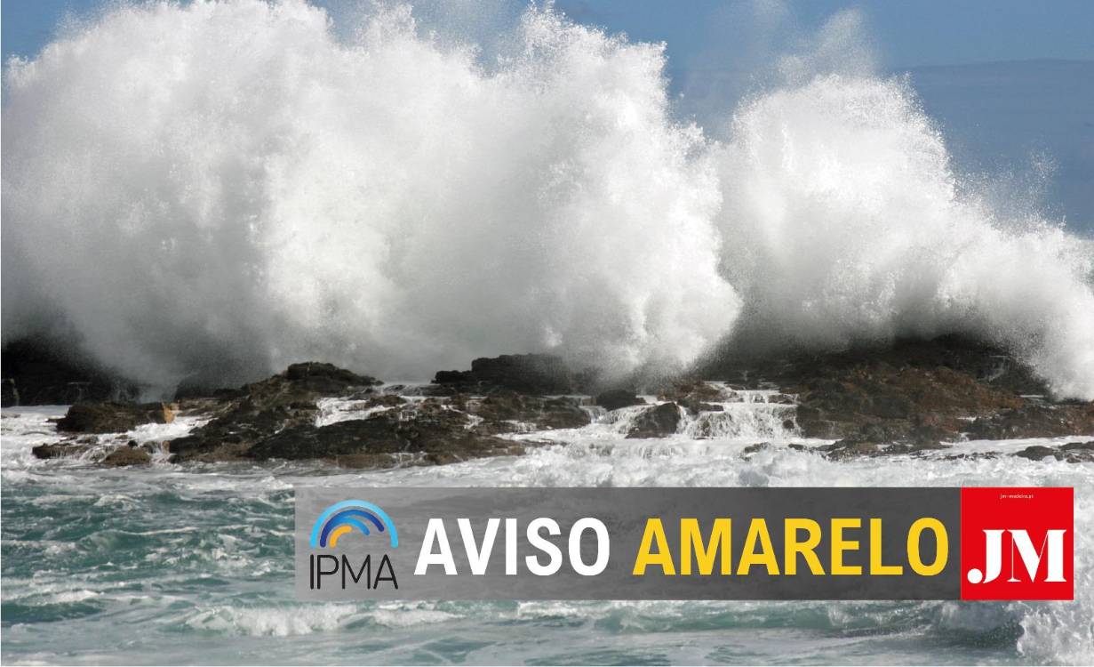 Mau Tempo na Madeira: Aviso Amarelo para chuva e agitação marítima
