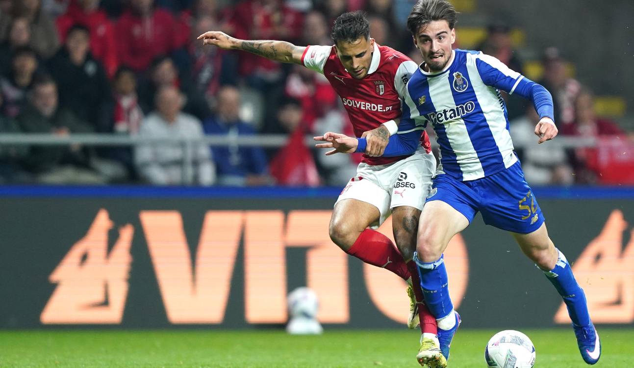Líder FC Porto ‘vira’ resultado e vence Sporting de Braga