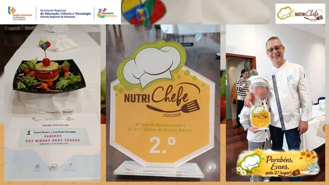 Evans Pereira conquista 2.º lugar na final regional do concurso Nutri Chefe 2026