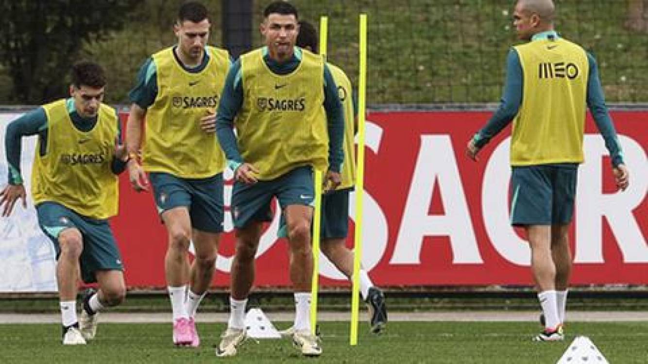 Nuno Mendes e Matheus Nunes ausentes do treino antes da Eslovénia