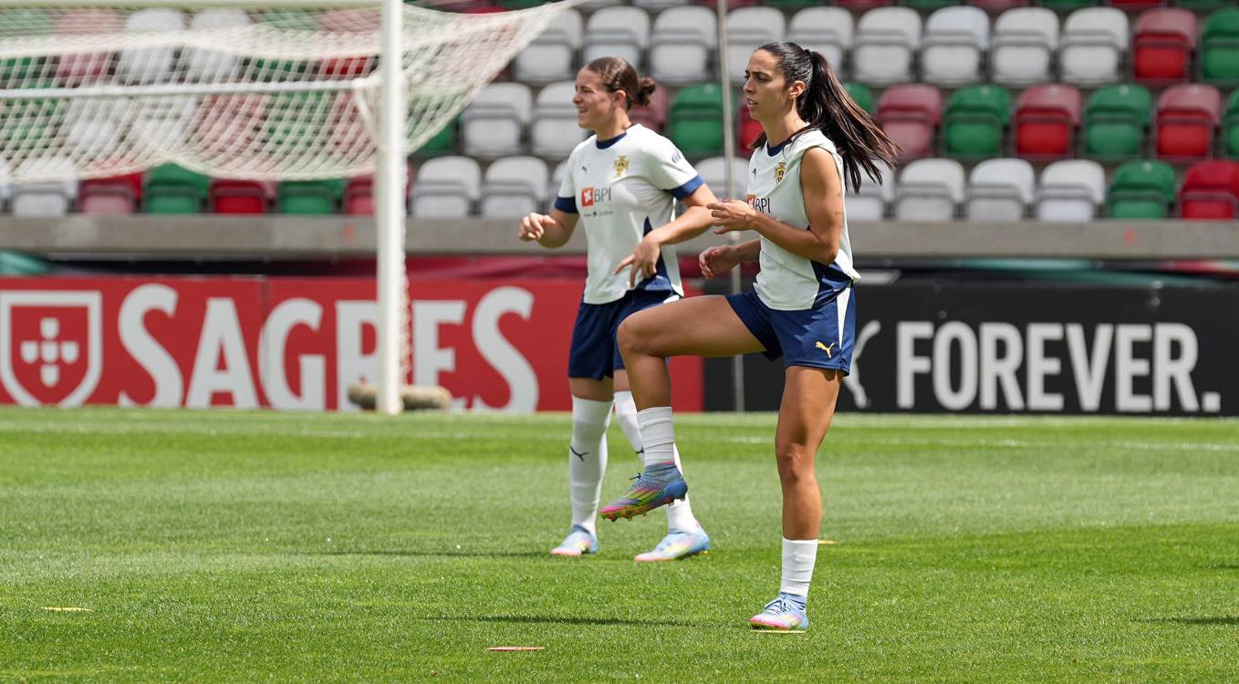 Fátima Pinto e Telma Encarnação na lista final para o Euro2025