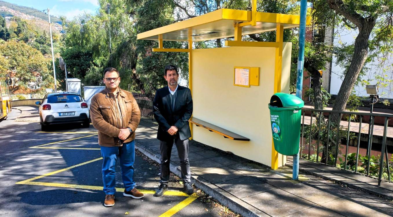 Junta de Freguesia do Imaculado requalificou três paragens de autocarro