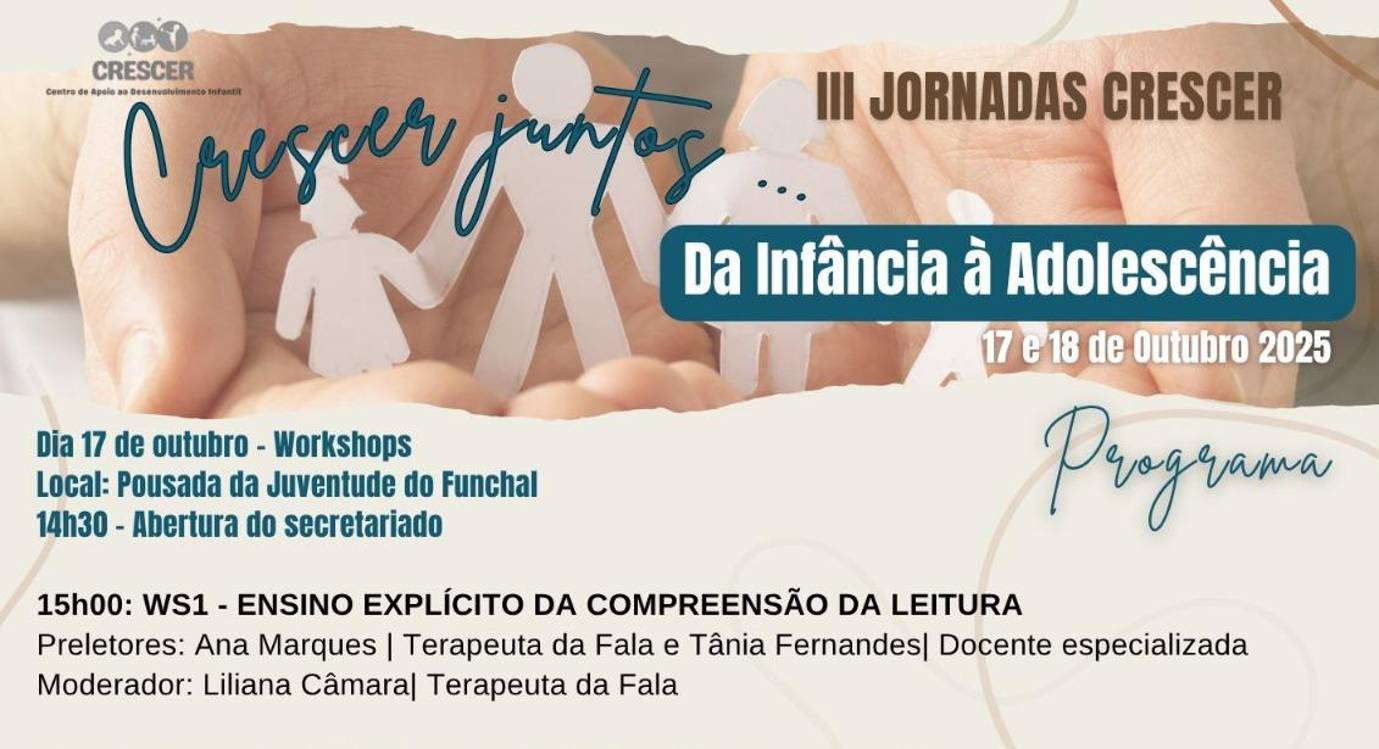 Jornadas Crescer regressam em outubro