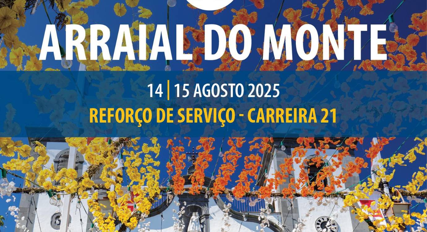 Horários do Funchal reforça carreiras para a Festa do Monte