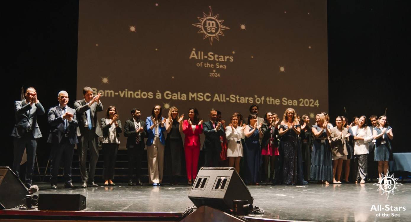 Confira a lista de agentes de viagens portugueses premiados a bordo do MSC Divina