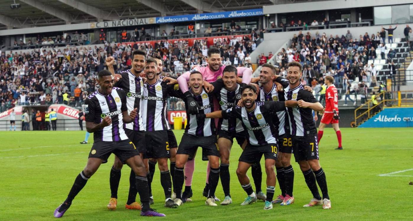 II Liga: Nacional fecha temporada histórica no 2.º lugar