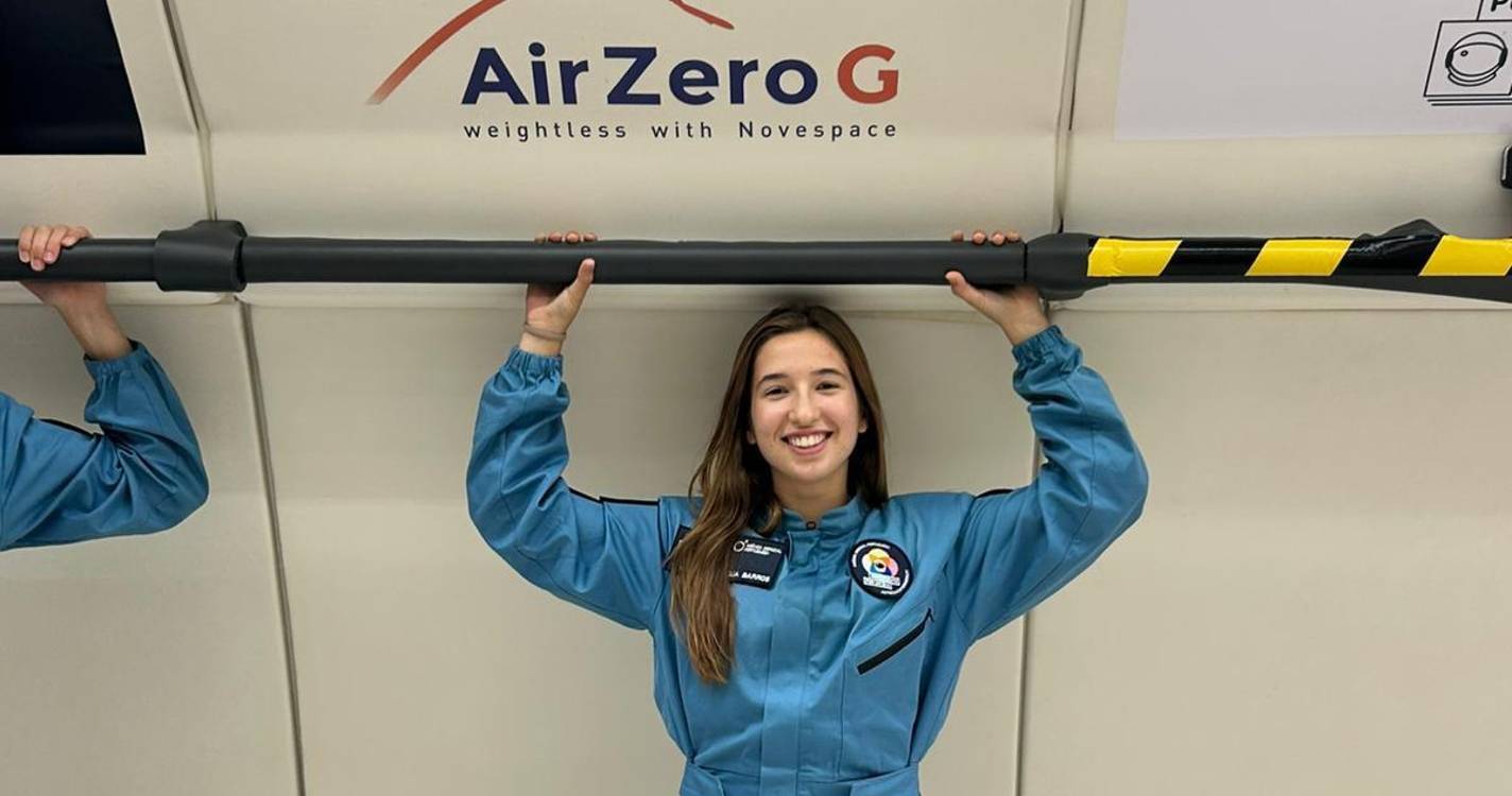 Madeirense reage à experiência do voo parabólico na Estação Espacial: “Inesquecível”