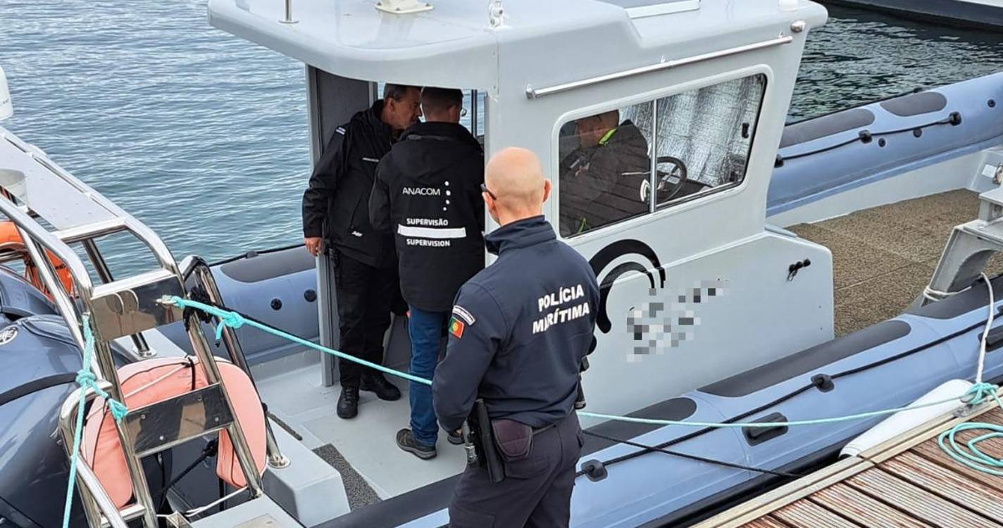 Polícia Marítima e ANACOM realizam operação de fiscalização conjunta na Madeira
