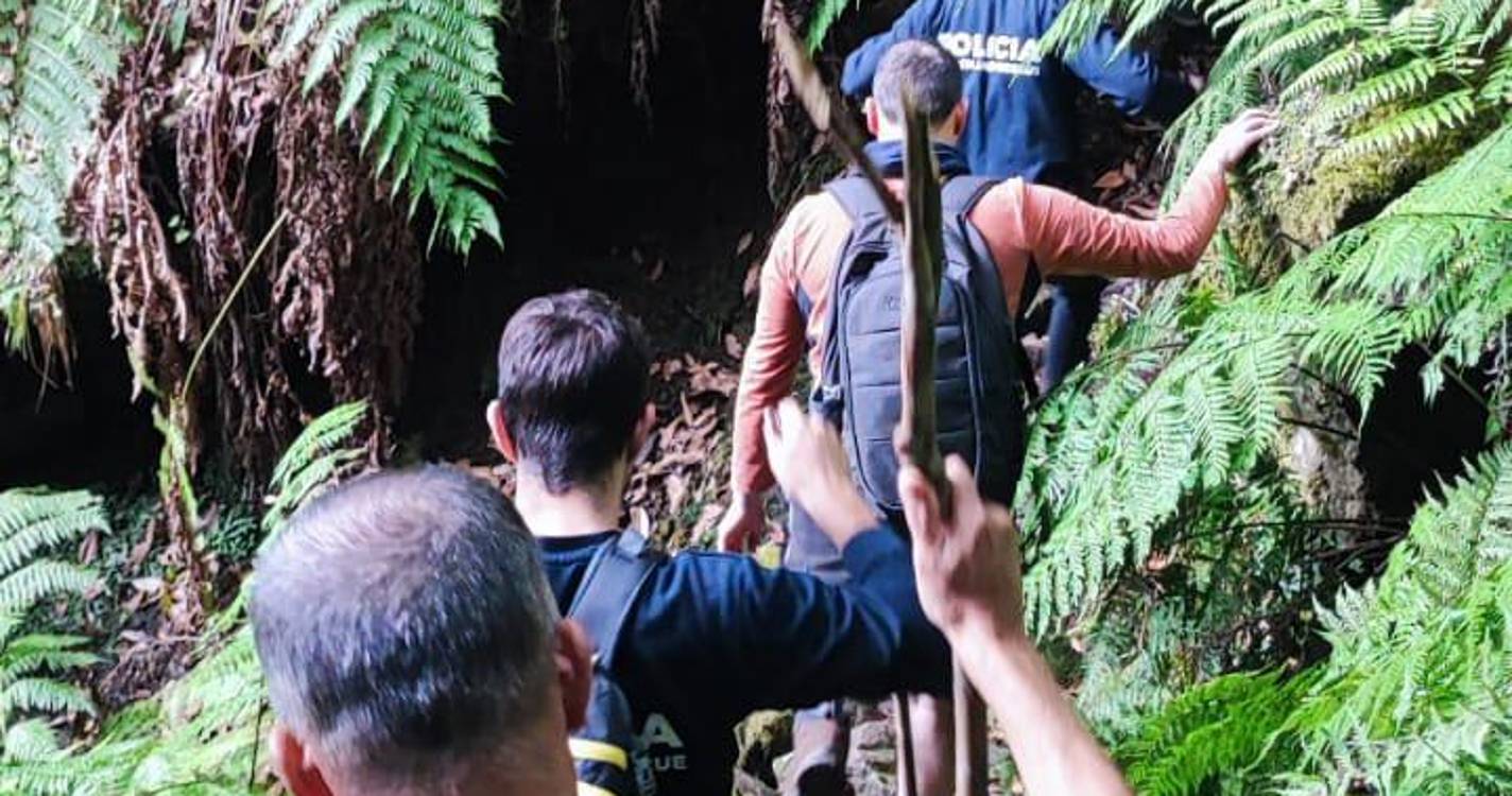 Casal de turistas perdeu-se entre a Encumeada e São Vicente