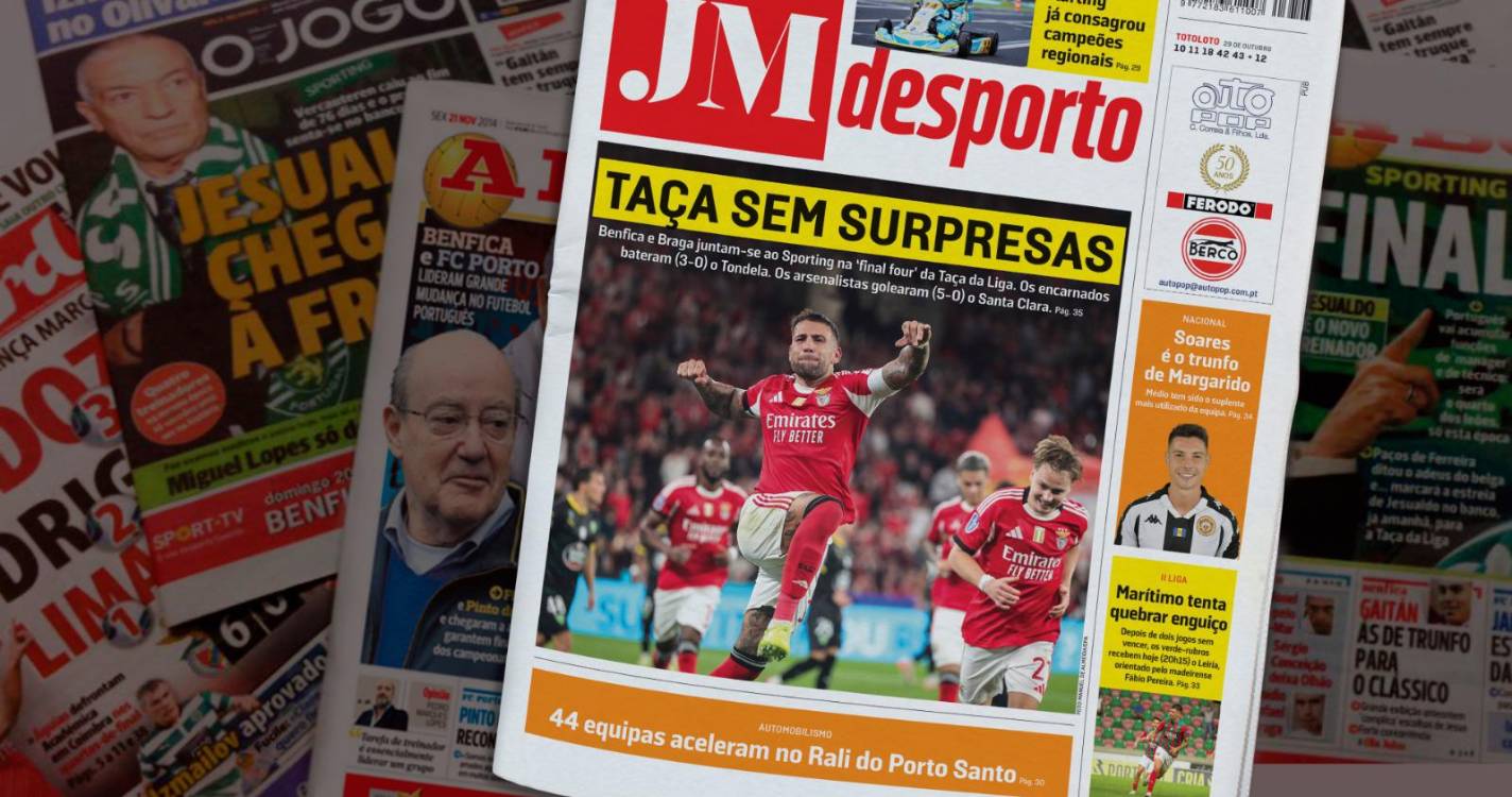 Taça sem surpresas
