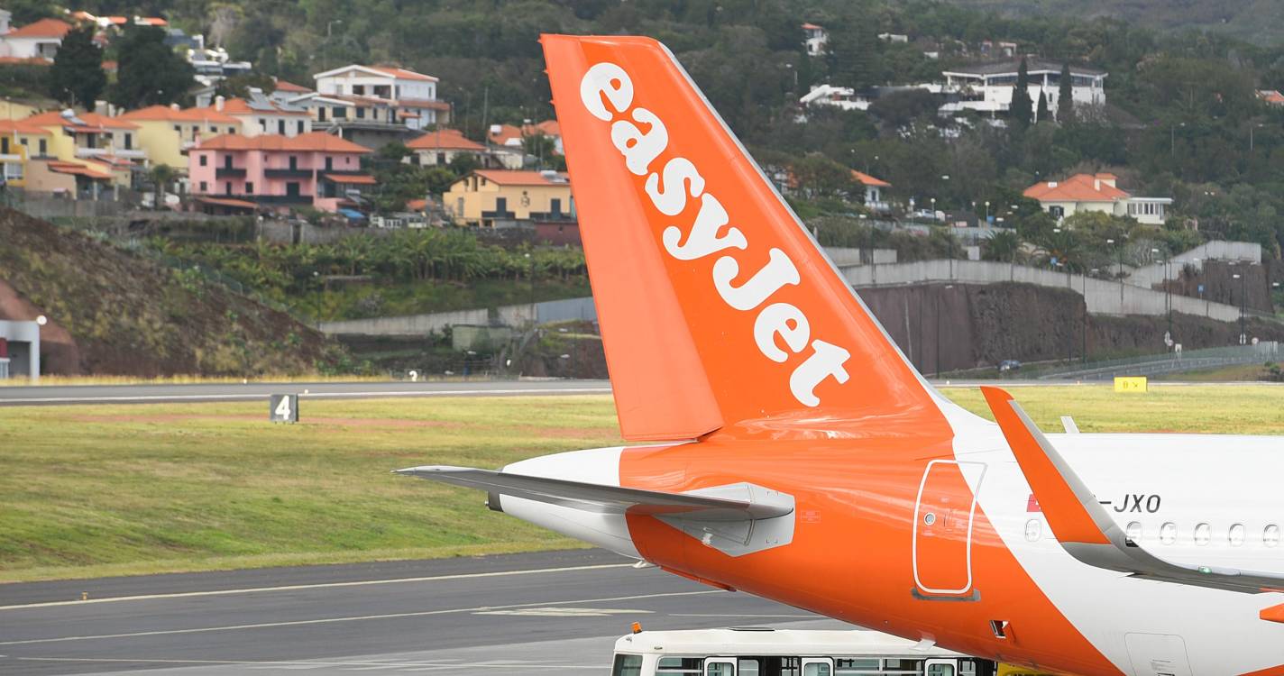 EasyJet cancela 10 voos de e para a Madeira esta manhã