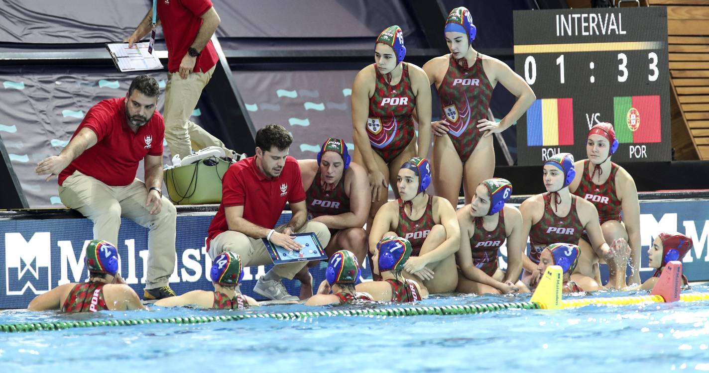 Europeu Polo Aquático: Portugal goleia no arranque