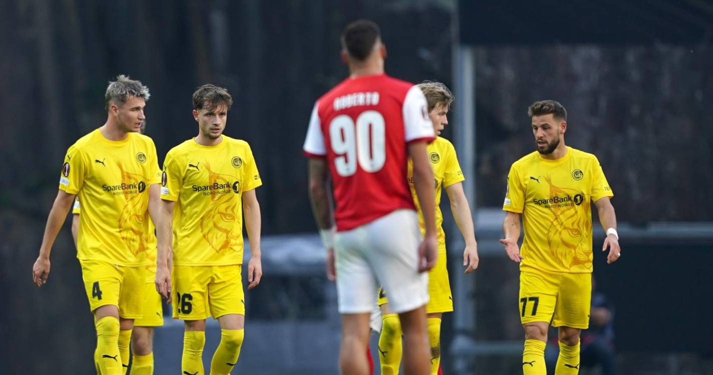 Liga Europa: SC Braga perde com Bodo/Glimt na última jogada