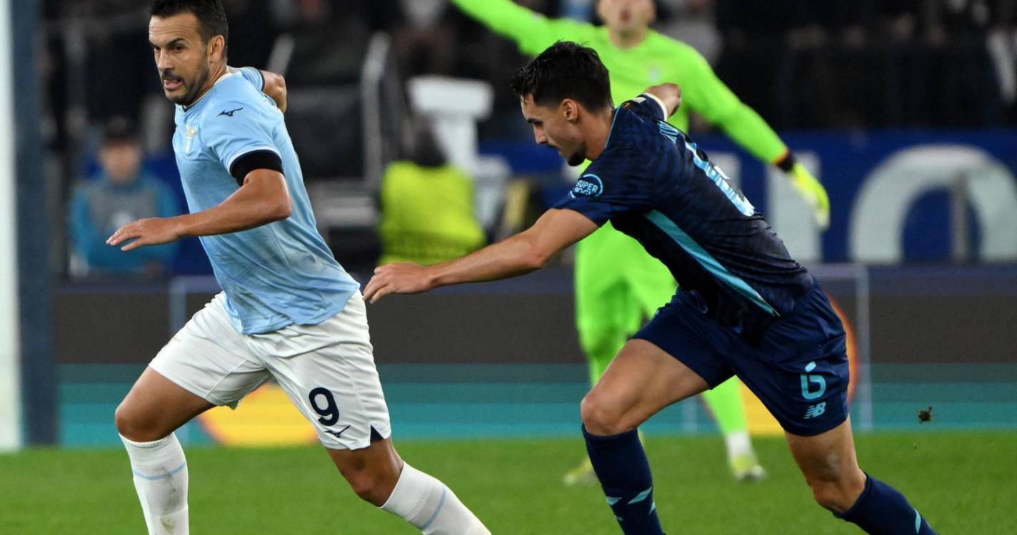 Liga Europa: FC Porto perde diante da Lazio com golo nos descontos