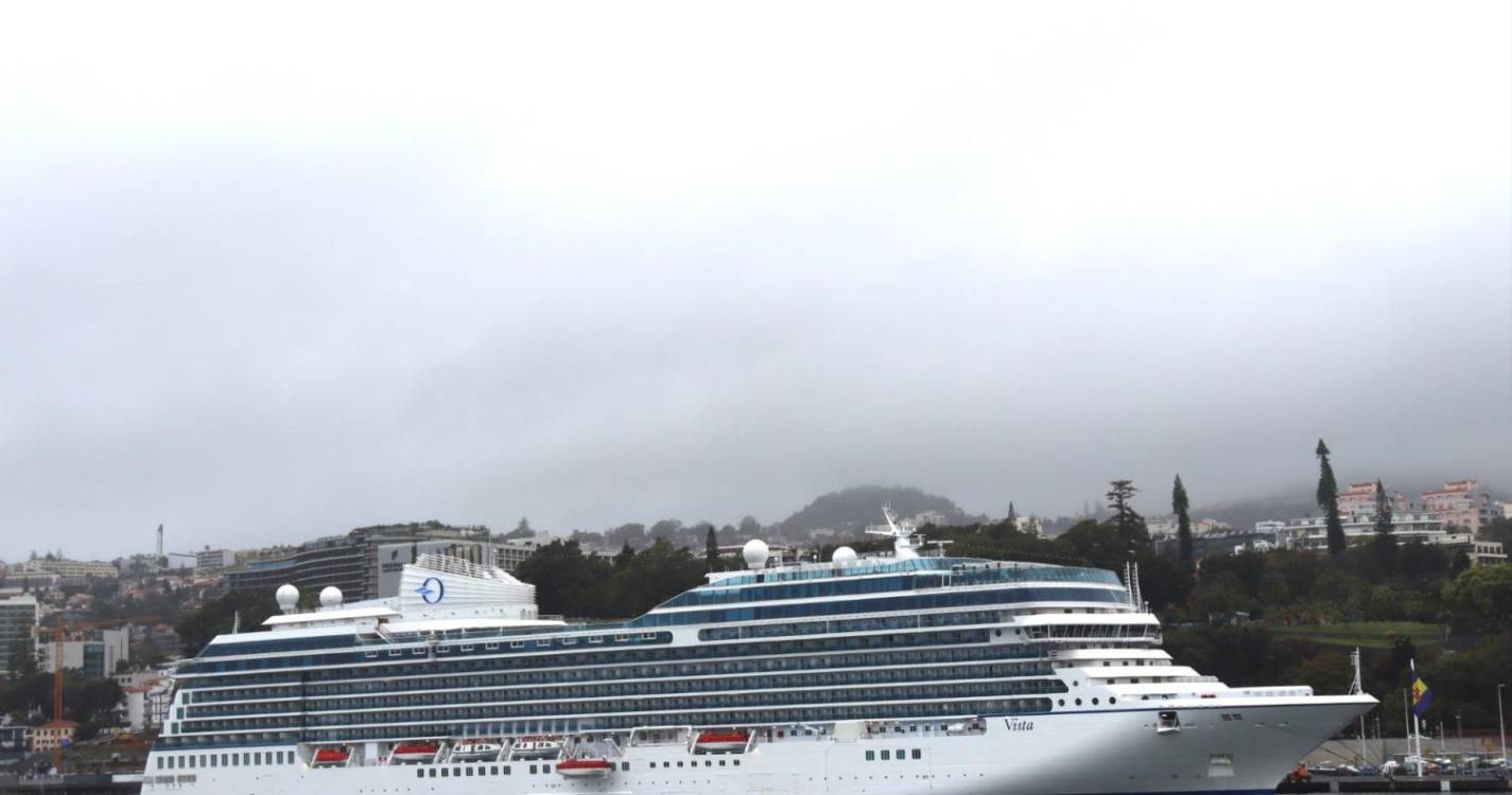 Estreante ‘Vista’ traz mais de mil passageiros ao Funchal