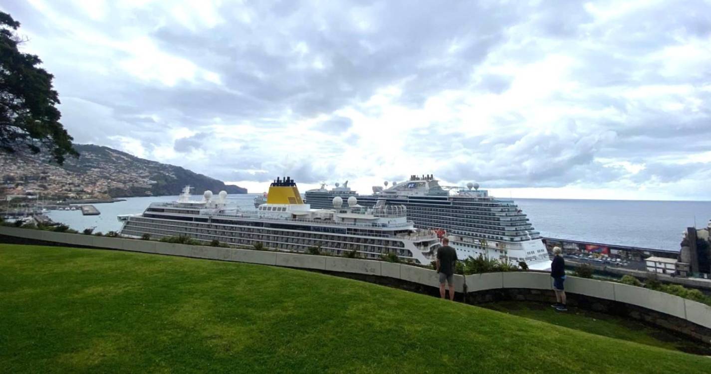 Porto do Funchal acolhe entre hoje e amanhã 5 navios que trazem mais de 15.000 pessoas à Madeira