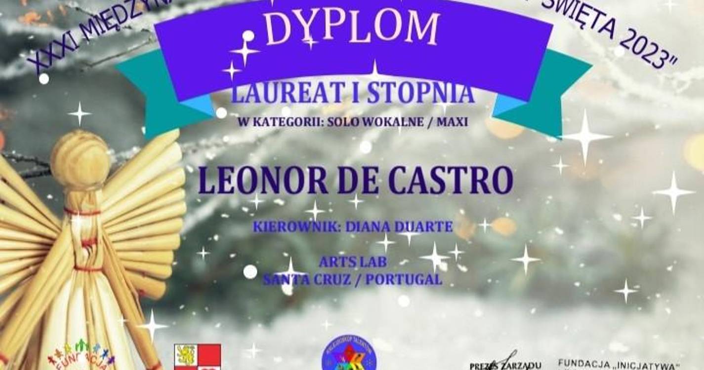 Leonor de Castro e a Banda 3D vencem concurso internacional realizado na Polónia