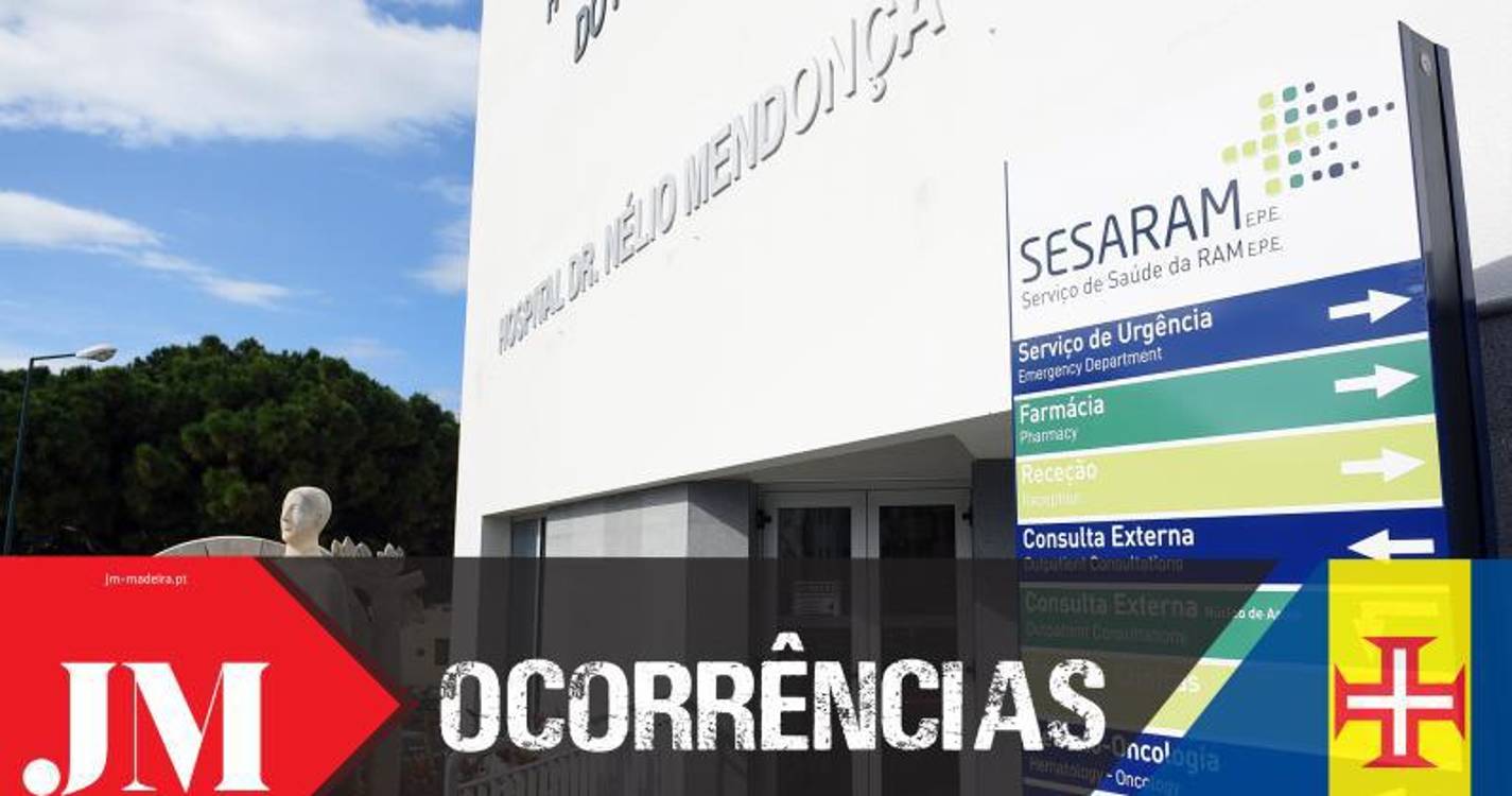 Mulher causa alarme social na Estrada do Garajau