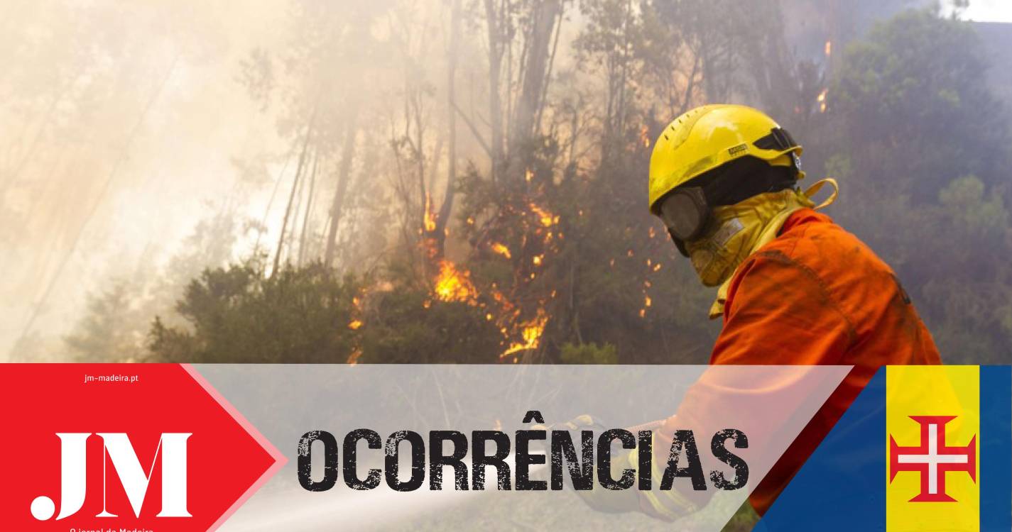 Incêndio em Câmara de Lobos mobiliza três corporações