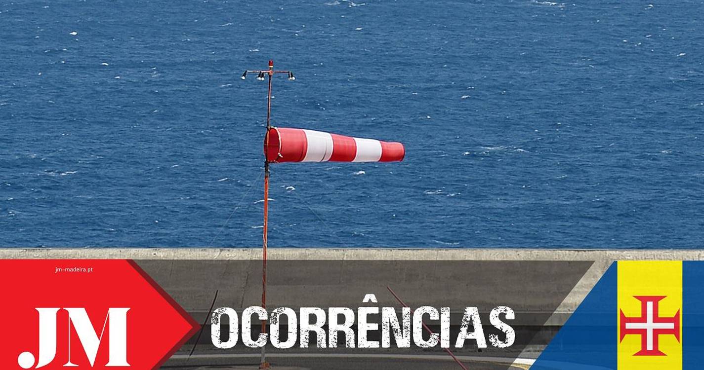 Rajada de vento de 118 km/h registada no Chão do Areeiro
