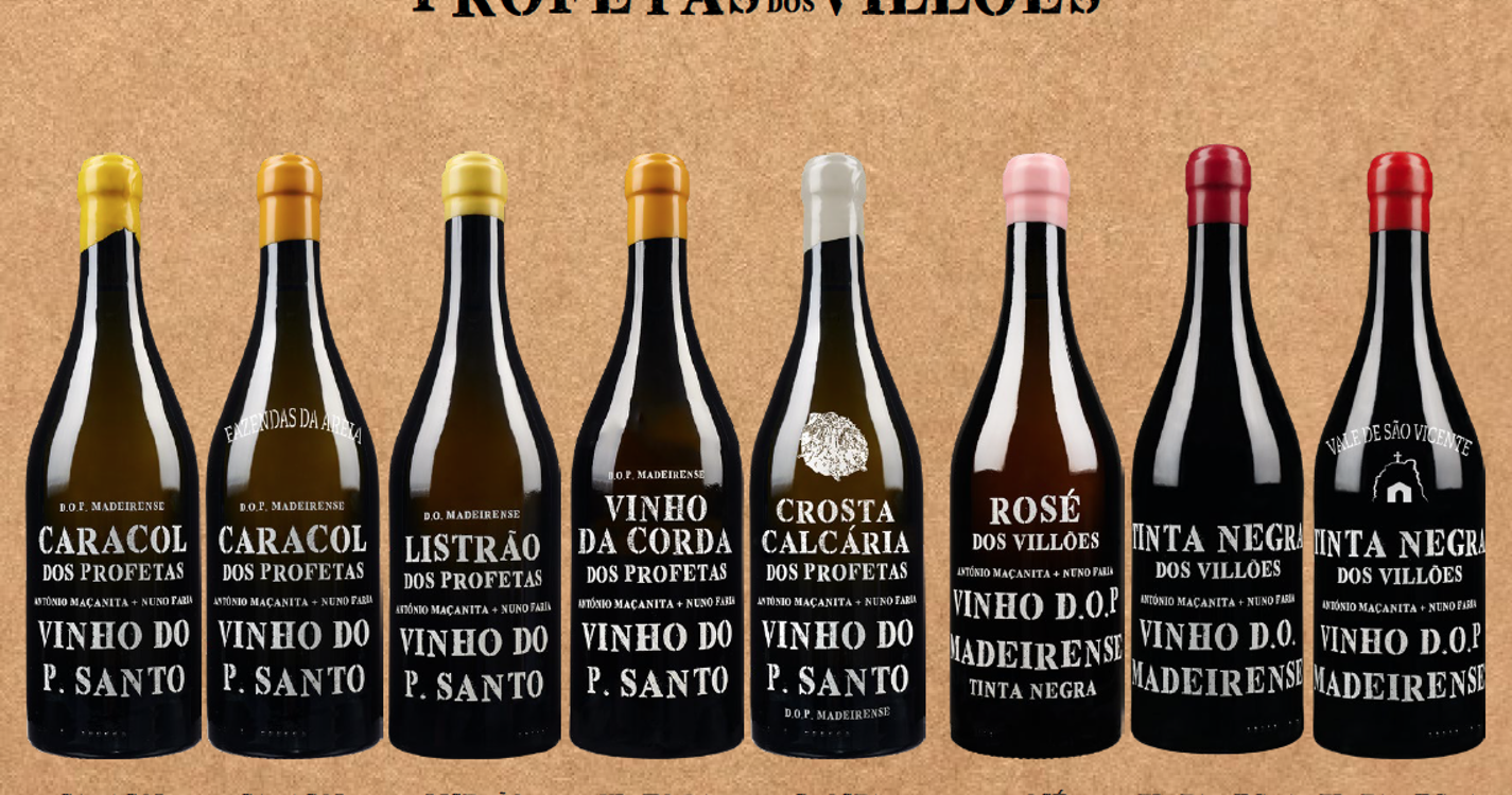 António Maçanita e Nuno Faria lançam novos vinhos do Porto Santo e da Madeira