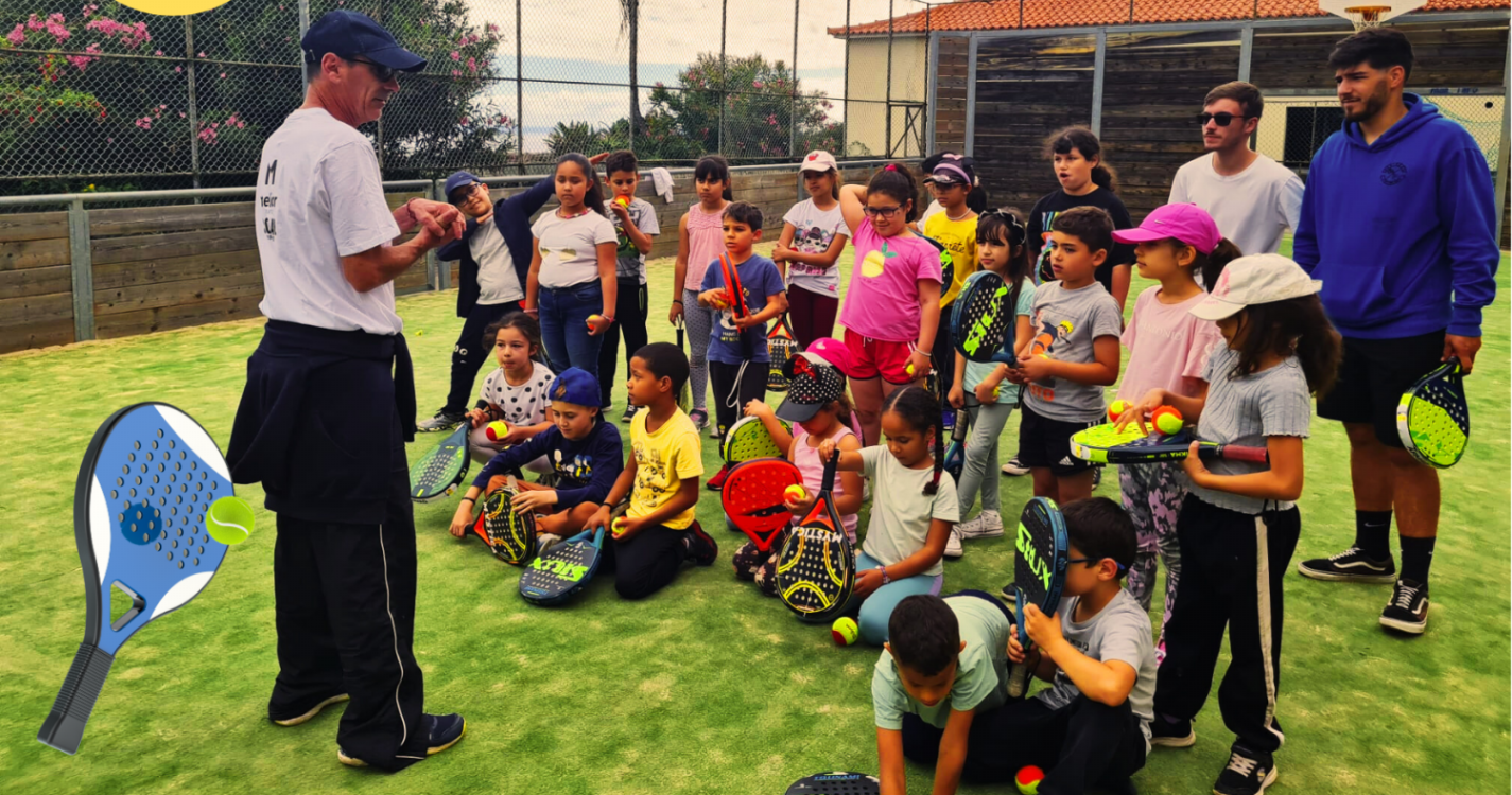 Associação de Padel da Madeira fomenta prática desportiva na escola da Lombada