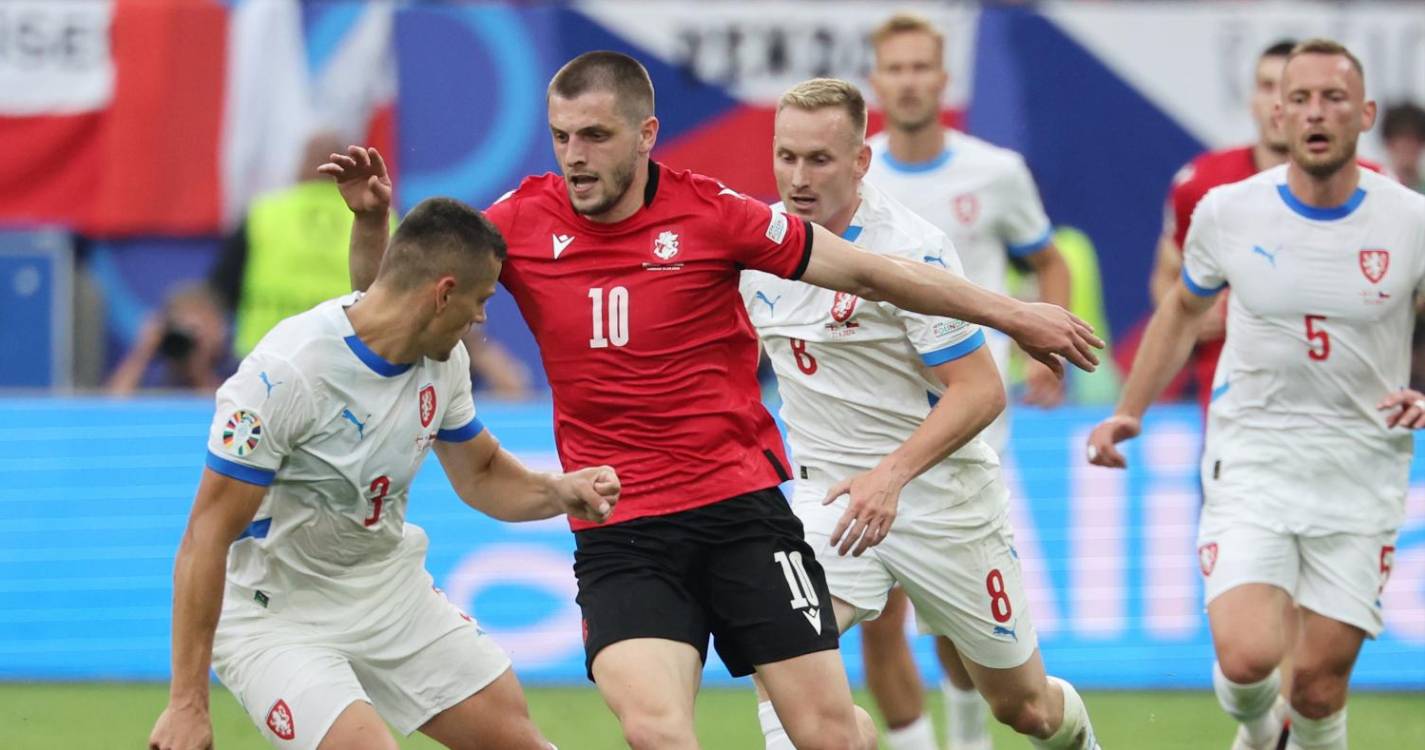 Grupo de Portugal: Geórgia e Chéquia registam empate