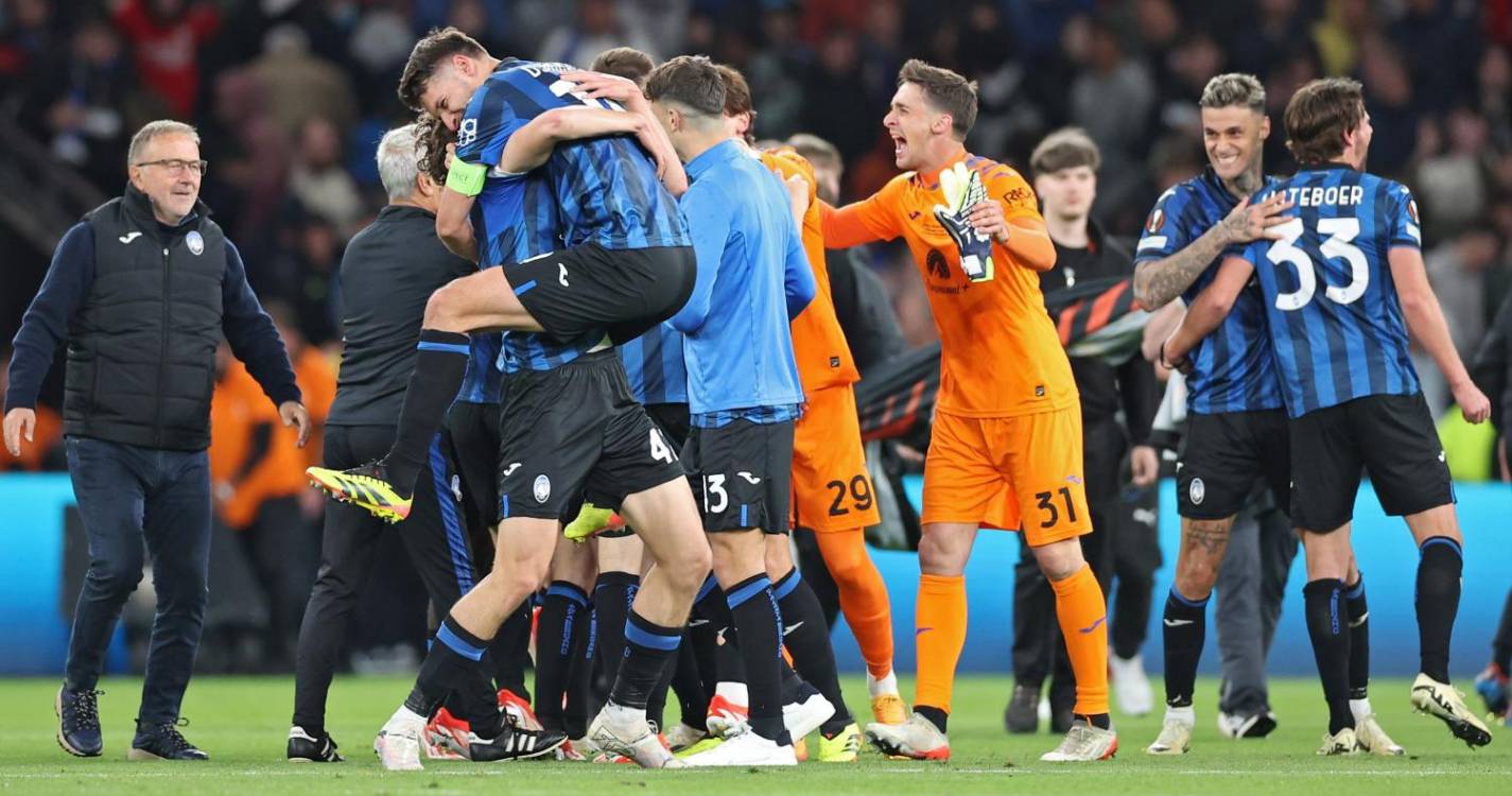 Liga Europa: Atalanta conquista troféu com ‘hat trick’ de Lookman
