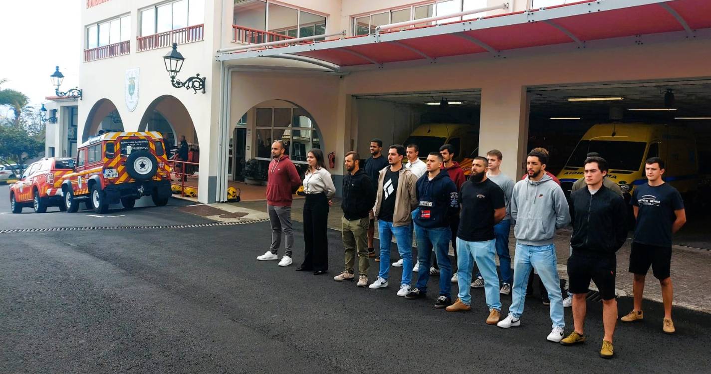 Sapadores de Santa Cruz recebem 15 novos recrutas