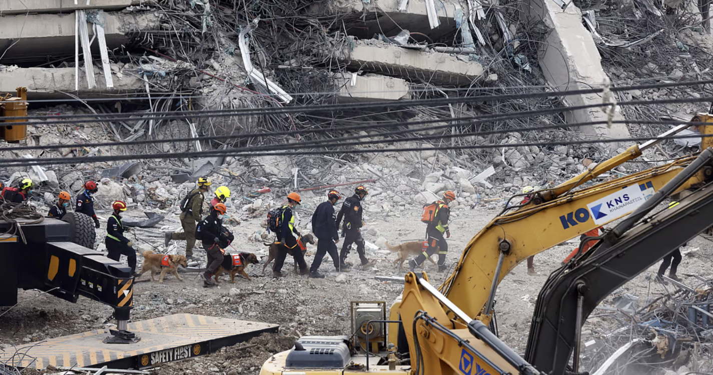 Sismo: Tailândia desiste de procurar sobreviventes em arranha-céus que ruiu
