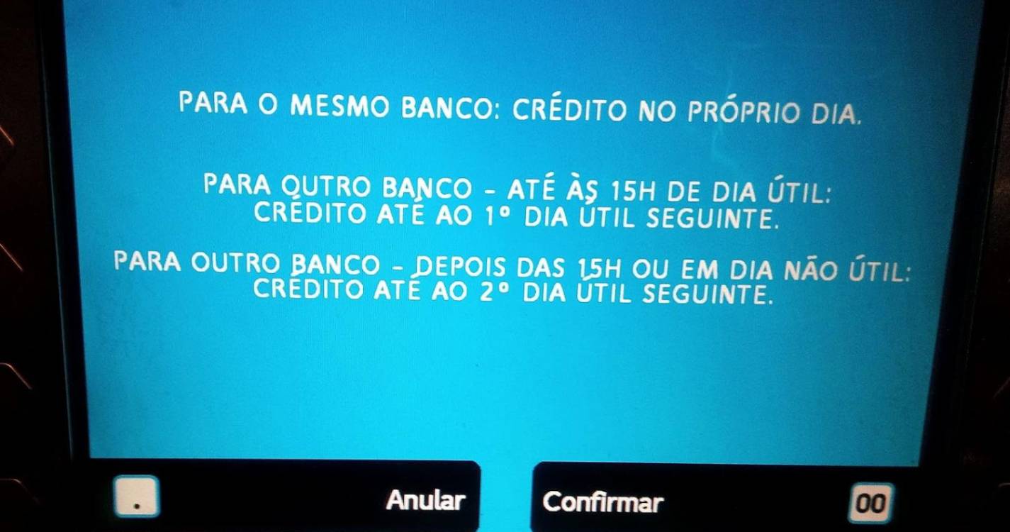 Transferências bancárias com novas regras a partir de hoje