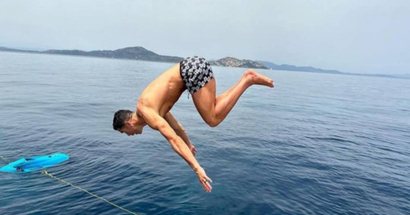 CR7 de férias com a família, veja as fotos