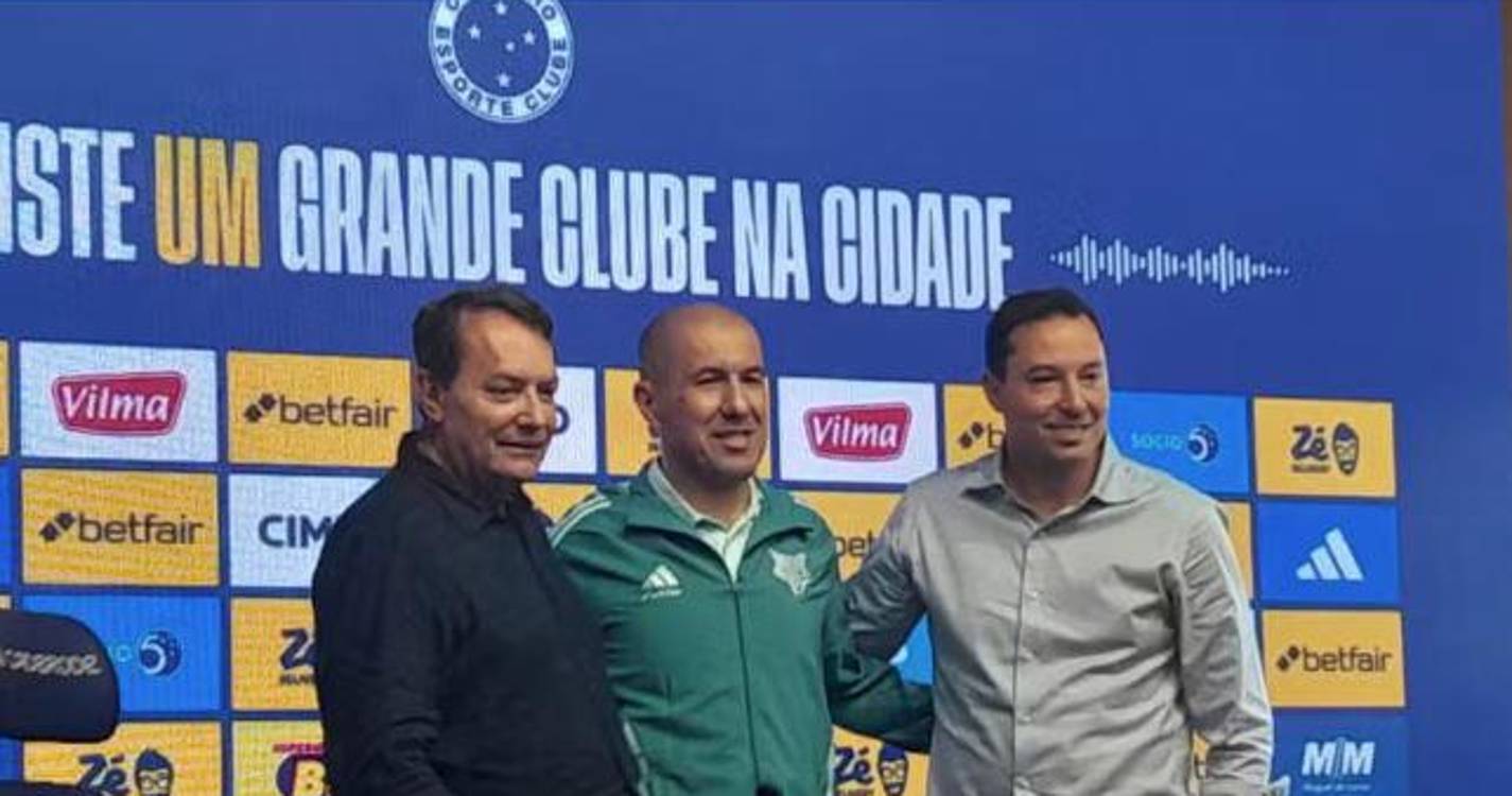 Leonardo Jardim apresentado no Cruzeiro