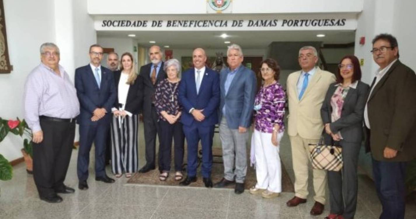 Paulo Cafôfo oficializa apoio de 30 mil euros para o Lar Padre Joaquim Ferreira, em Los Anaucos