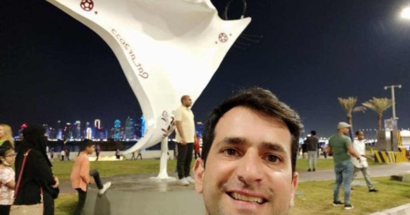 Vencedor do passatempo do JM e do La Vie revela ambiente de festa no Qatar (com fotos e vídeos)
