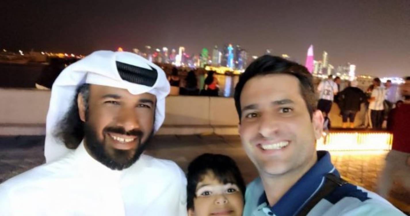 Vencedor do passatempo do JM e do La Vie revela ambiente de festa no Qatar (com fotos e vídeos)